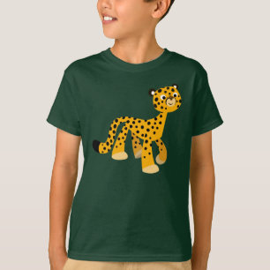 Joli T-shirt Enfants Cheetah en flânerie