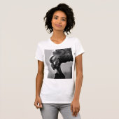 Joli T-shirt femme africaine (Devant entier)