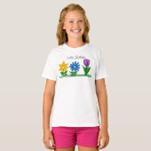 Joli T-shirt Floral Garden Girls (Devant entier)