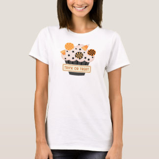 Joli T-Shirt Halloween glace Trick or Treat