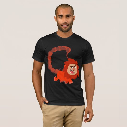 Joli T-shirt Manticore Cartoon Souriant (Devant entier)