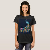 Joli T-shirt Peacock Jewel (Devant entier)