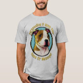 Joli T-shirt Pitbull (Devant)