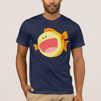 Joli T-shirt Poisson Cartoon