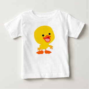 Joli T-Shirt pour bébé au canard souriant