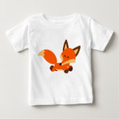 Joli T-Shirt pour bébé Fox Fleet (Devant)