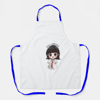 Joli tablier de cuisine fille chibi anime
