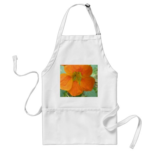 Joli tablier de Nasturtium Orange (Devant)
