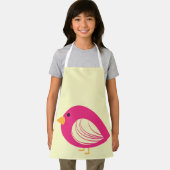 Joli tablier d'oiseaux coloré et décalé (Insitu)