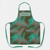 Joli tablier Feuille vert (Recto)