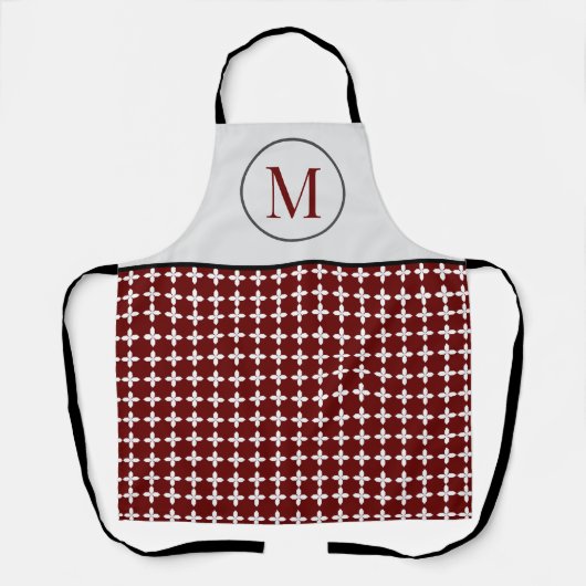 Joli tablier motif moderne et élégant (Recto)