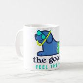Joli Tasse de plongée chiot côtier (Devant gauche)