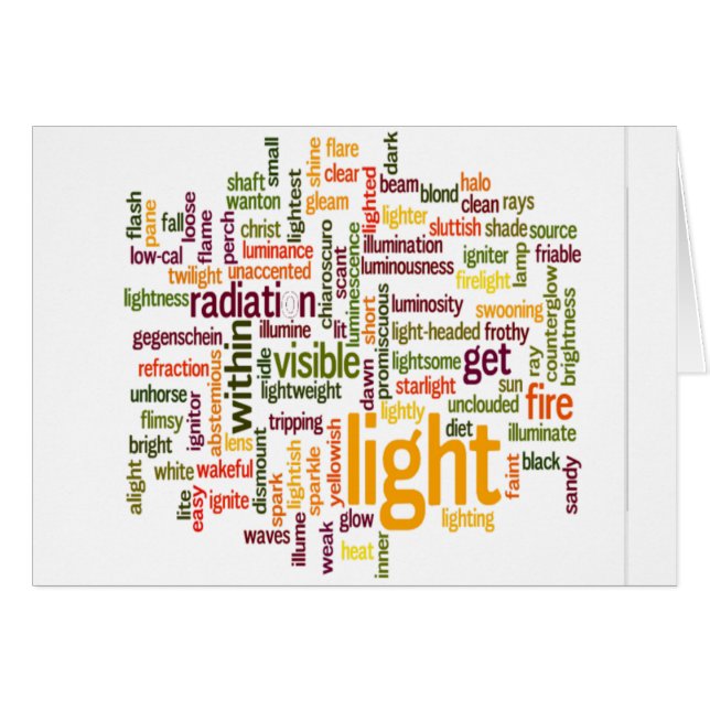 Joli texte clair agréable Design d'art inspiré (Devant horizontal)