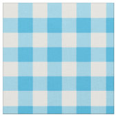 Joli tissu En vichy chèque bleu et blanc (Fermer)