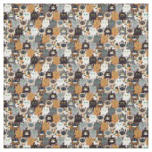 Joli tissu Kitties (Échantillon)