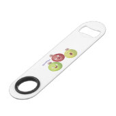 Joli trio gooseberry chantant dessin animé (Devant angulaire)