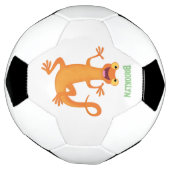 Joli triton orangé joyeux (Tourné)