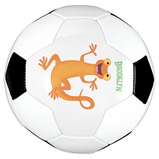 Joli triton orangé joyeux (Tourné)