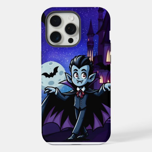 Joli vampire fantaisiste d'Halloween (Verso)
