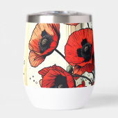 Joli Vase de Red Poppies (Avant)