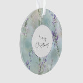 Joli Violet Lavande Florale Noël (devant)