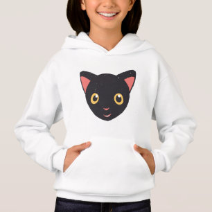 Joli visage de chaton noir