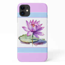 Joli Water Lily iPhone 11 Coque Lilac