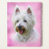 Joli Yorkie blanc (Dos)