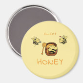 Jolie abeille aimable Magnet (Recto/Verso)