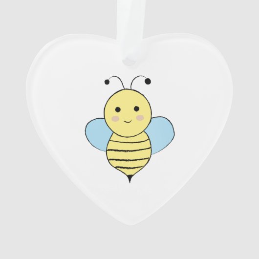 Jolie abeille caricaturale (dos)