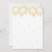 Jolie abeille miel Première carte de capsule de te (Dos)