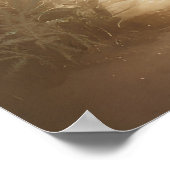 Jolie affiche bébé lapin à l'aquarelle (Coin)