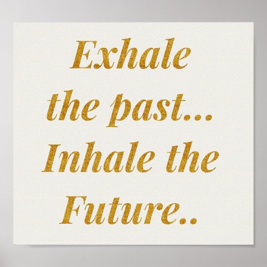 Jolie affiche de citation inspirante (Devant)