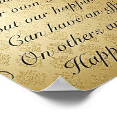 Jolie affiche de citation inspirante (Coin)