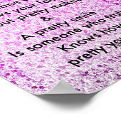 Jolie affiche de citation inspirante (Coin)