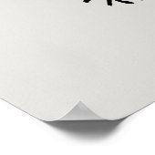 Jolie affiche papillon rose (Coin)