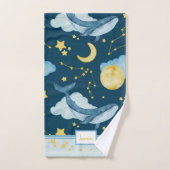Jolie Aquarelle Baleines Motif sans mer Enfants (Serviette à main)