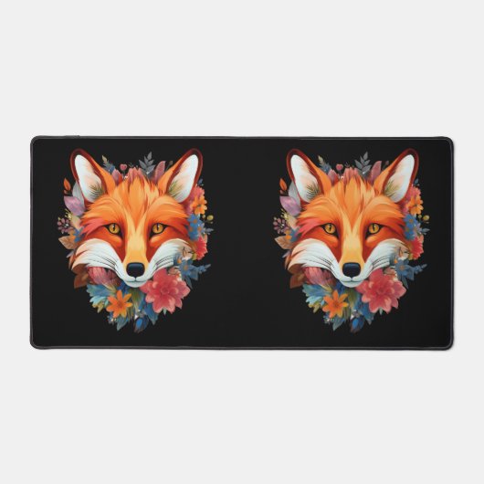 Jolie aquarelle Fleur Fox (Recto)