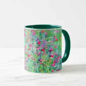 Jolie aquarelle Floral Flower Garden Art Mug (Devant droit)