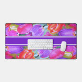 Jolie aquarelle florale rose (Clavier et souris)