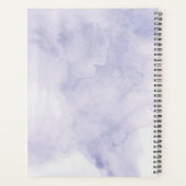 Jolie aquarelle violette (Dos)