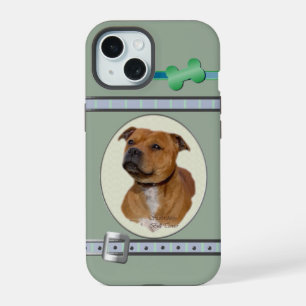 Jolie art de Staffordshire Bull Terrier Moderne