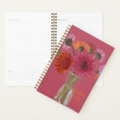 Jolie Art GerberaFlower Illustration moderne+ Nom (Devant avec enveloppe)