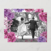 Jolie Boho Botanique Merci Photo Carte Postale (Devant / Derrière)