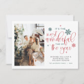 JOLIE Boho Plus Merveilleux Temps Carte de Noël (Devant)