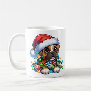Jolie boîte de Noël Mug