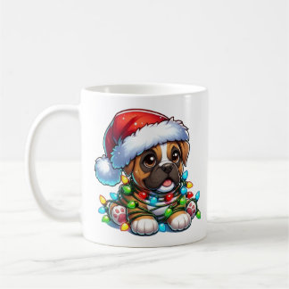 Jolie boîte de Noël Mug