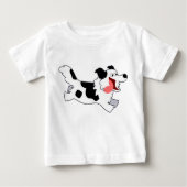 Jolie bordure de dessin Collie T-shirt pour enfant (Devant)