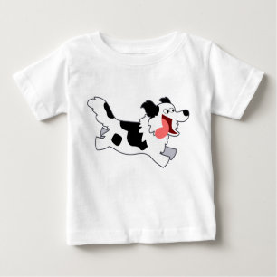 Jolie bordure de dessin Collie T-shirt pour enfant
