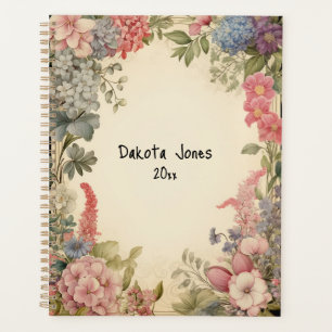Jolie bordure florale avec fleurs d'Hydrangea